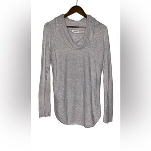 Calvin Klein Cowl Neck Sweater Wool Blend Outdoor Winter Warmth‎ Women M